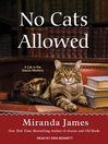 Cover image for No Cats Allowed